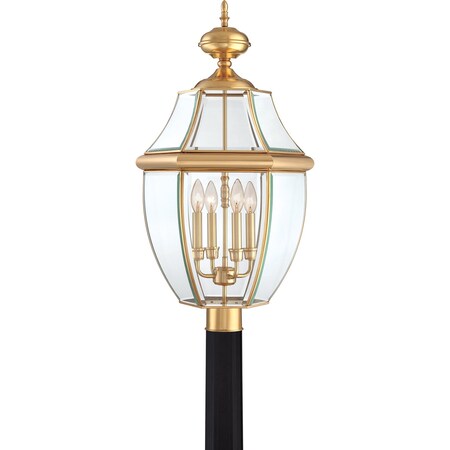 Quoizel Newbury Outdoor Post Lantern NY9045B